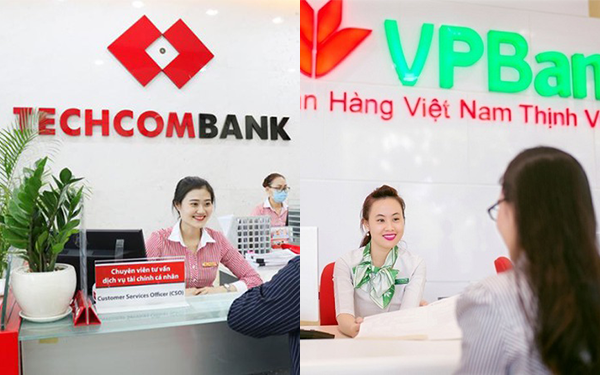Sau một thời gian dài liên tục &quot;đồng pha&quot;, VPBank vừa hụt hơi trong cuộc đua lợi nhuận với Techcombank