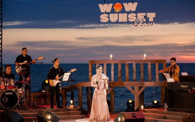 Wow Sunset Show: Lãng mạn và ấn tượng - Bồng bềnh giữa hoàng hôn, nhâm nhi bữa tiệc âm nhạc nồng nàn có 1 không 2
