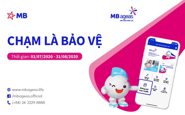 MB Ageas Life triển khai Chương trình khuyến mại “Chạm là Bảo vệ”