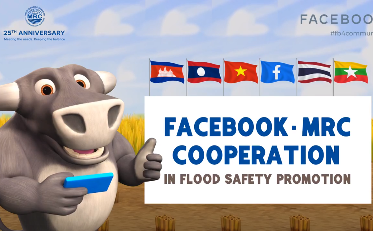 Facebook phối hợp cùng Ủy hội Sông Mê Công nâng cao nhận thức về lũ lụt và hạn hán khu vực Mê Công cho các nước thành viên