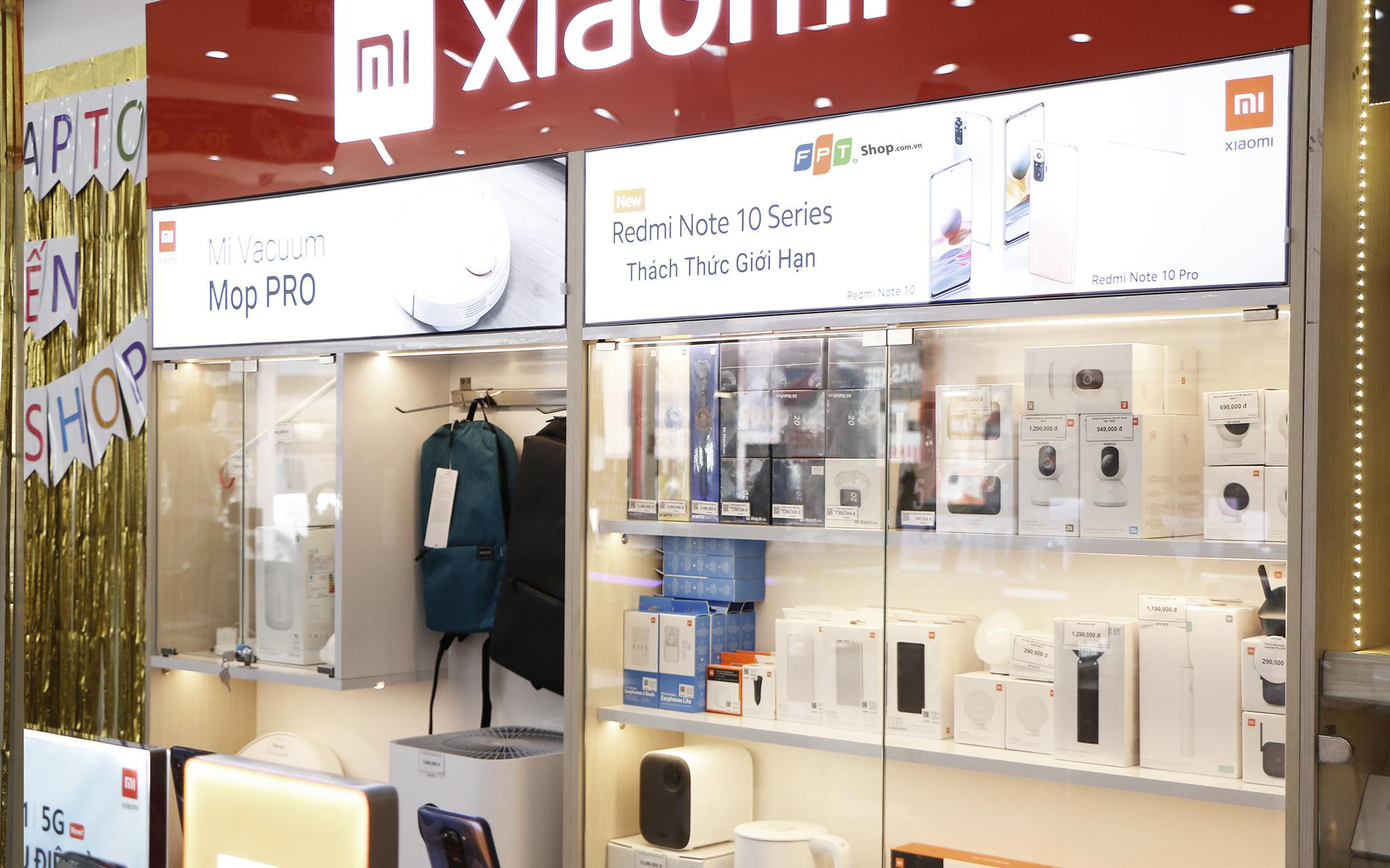 FPT Shop kinh doanh các sản phẩm thông minh chính hãng Xiaomi