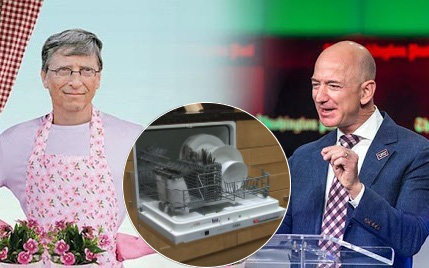 Sở hữu hơn gần 150 tỷ USD, đáng lẽ Bill Gates nên tham khảo 1 vài chiếc máy rửa bát cao cấp như thế này thời còn hạnh phúc bên vợ