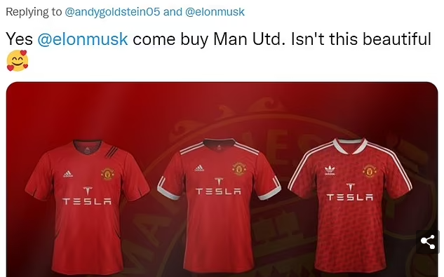 Người hâm mộ CLB Manchester United 'cầu xin' Elon Musk đừng mua Twitter để dành tiền giải cứu đội bóng