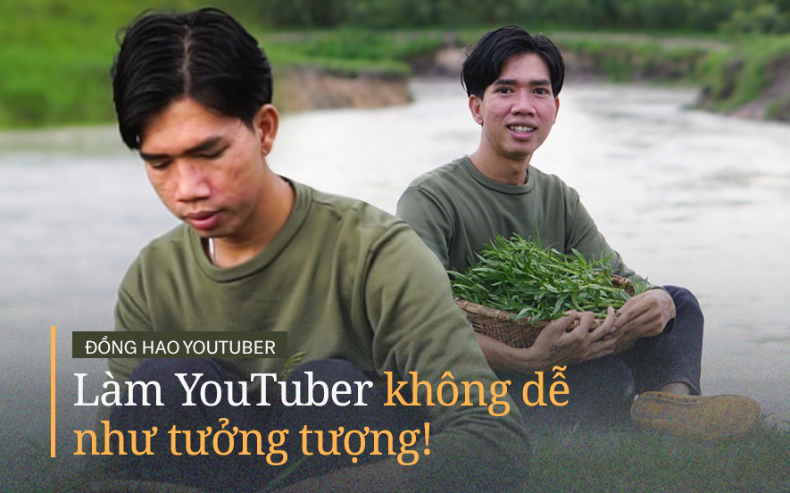 YouTuber Đồng Hao: Làm video từ năm 2017, thu về chỉ khoảng 5 triệu/tháng, từng bị “ném đá” vì hiểu lầm &quot;copy&quot; phong cách