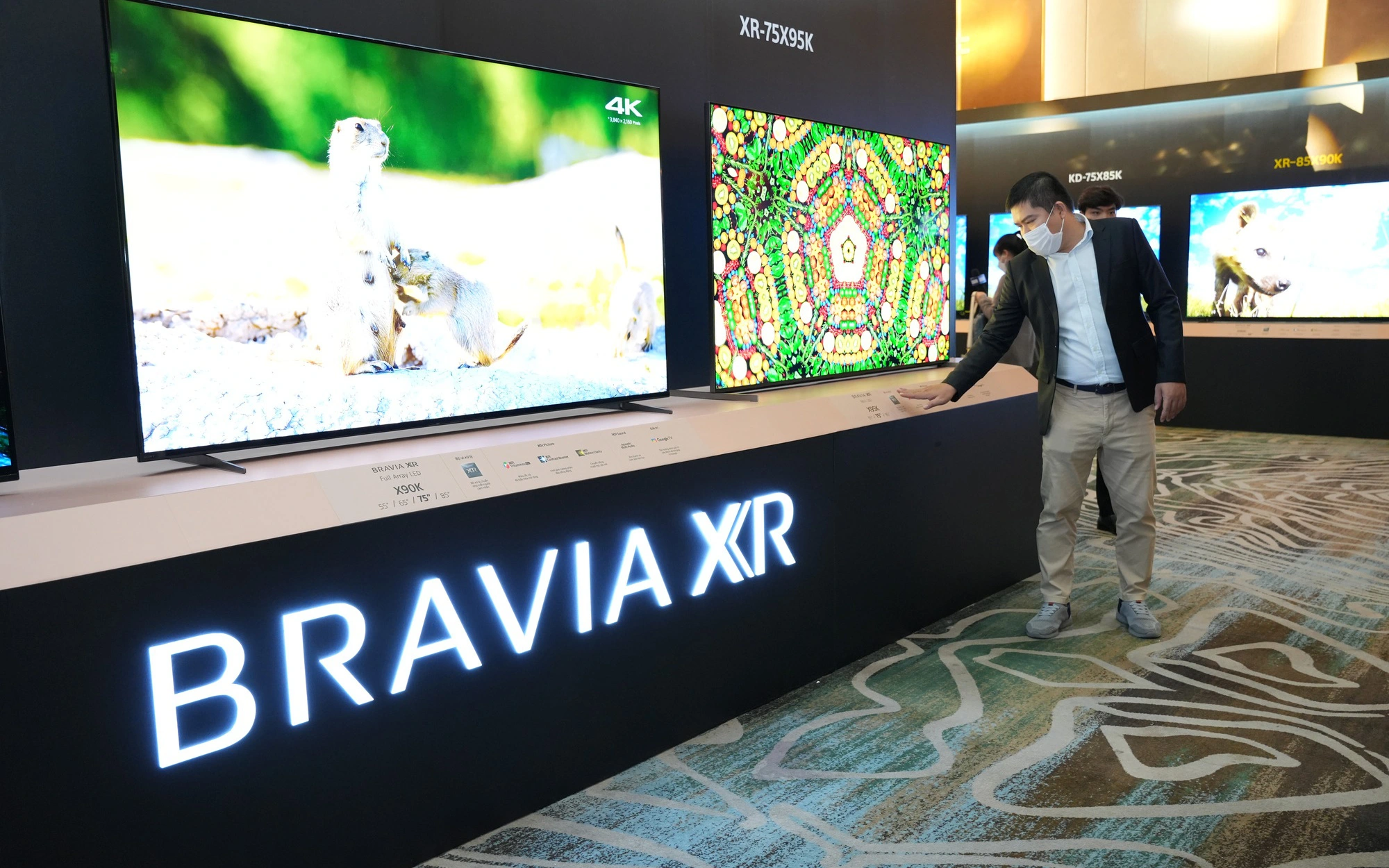 Sony ra mắt thế hệ TV Bravia XR 2022 với công nghề điều khiển chính xác đèn nền Mini Led