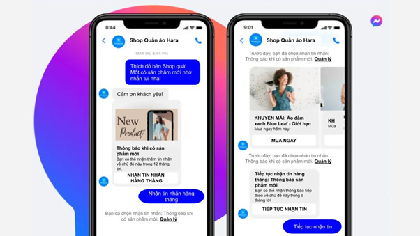 (Bài PR admi nhờ lên lúc 8h sáng mai) Facebook ra mắt tính năng cho phép gửi thông báo định kỳ cho khách trên Messenger với Haravan - Ảnh 2.