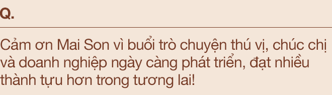 CEO của tập đoàn phân phối thời trang Mai Son: Bỏ nghề tiếp viên hàng không để kinh doanh, 20 năm lăn lộn trên thương trường chưa từng khóc, chỉ rơi nước mắt khi lần đầu đưa con đi học… - Ảnh 22.