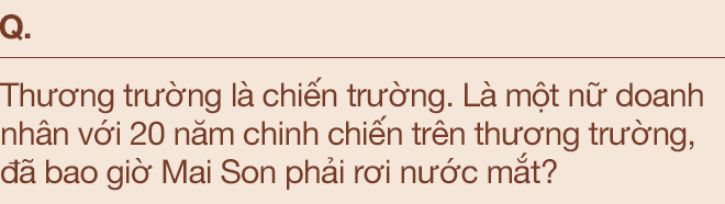 CEO của tập đoàn phân phối thời trang Mai Son: Bỏ nghề tiếp viên hàng không để kinh doanh, 20 năm lăn lộn trên thương trường chưa từng khóc, chỉ rơi nước mắt khi lần đầu đưa con đi học… - Ảnh 17.