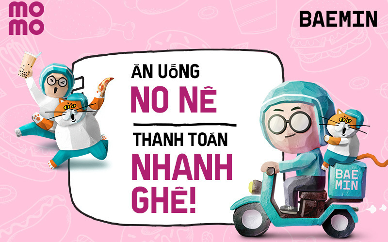 Cái bắt tay của 2 ông lớn BAEMIN và MoMo: Đáp ứng nhu cầu thanh toán tối ưu nhất cho ứng dụng giao đồ ăn