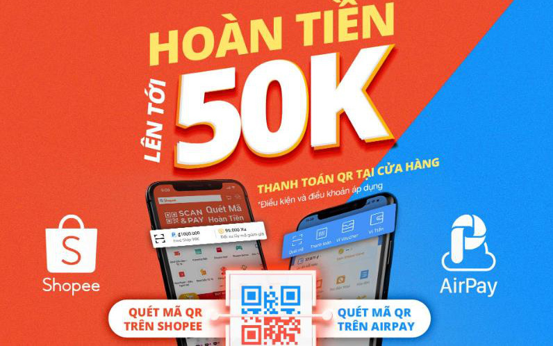 Scan&Pay, tính năng thanh toán nhanh tại điểm bán từ Shopee