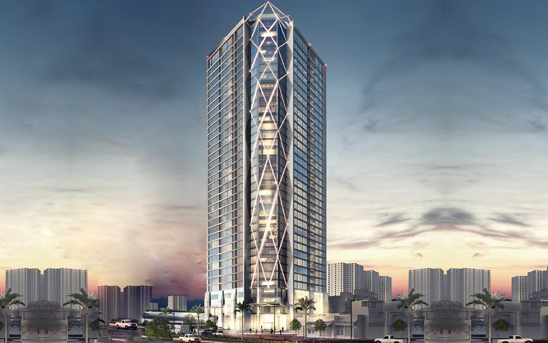 Ấn tượng với công trình kiến trúc độc đáo của Summit Building