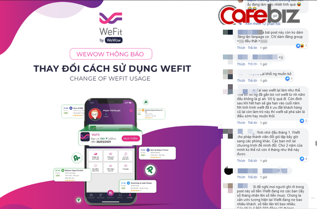 Sau scandal nợ tiền đối tác và bị tố lừa đảo, startup WeFit vượt bão bằng cách thay đổi chính sách sử dụng: Người đang tập 2 năm giờ còn 4 tháng, 60 buổi tập rút còn 6 buổi, hàng trăm khách hàng la ó đòi tiền, gọi tên cú lừa WeFit - Ảnh 4.