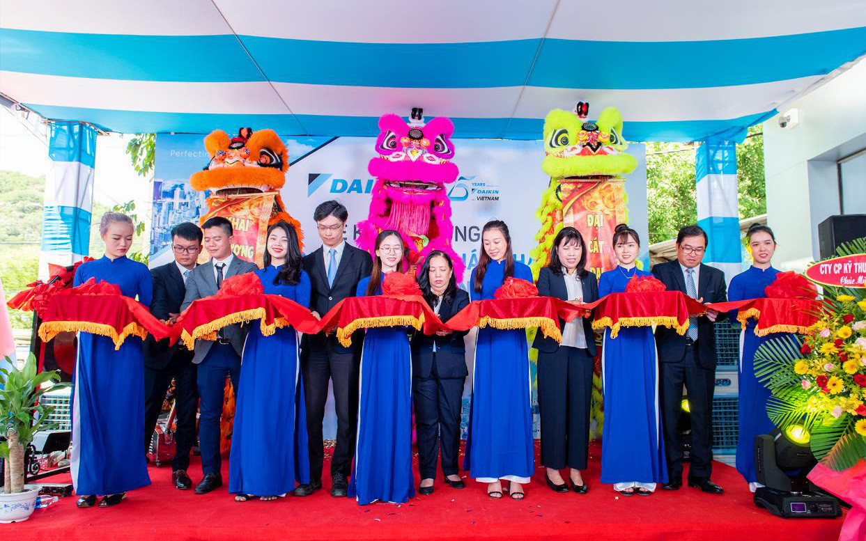 Daikin thành lập trạm dịch vụ tại Bình Định – tăng cường mạng lưới dịch vụ tại miền Trung Việt Nam