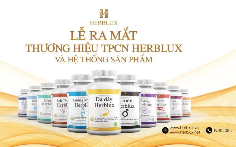 Thương hiệu TPBVSK Herblux tự tin ra mắt thị trường