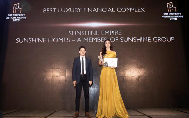 Vượt qua loạt tên tuổi đình đám, Sunshine Empire được vinh danh tại DOT Property Vietnam Awards 2020
