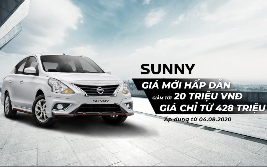 Nissan Việt Nam và TCIE Việt Nam công bố mức giá mới đặc biệt cho Nissan Sunny và ưu đãi tháng 8 cho các dòng xe Nissan