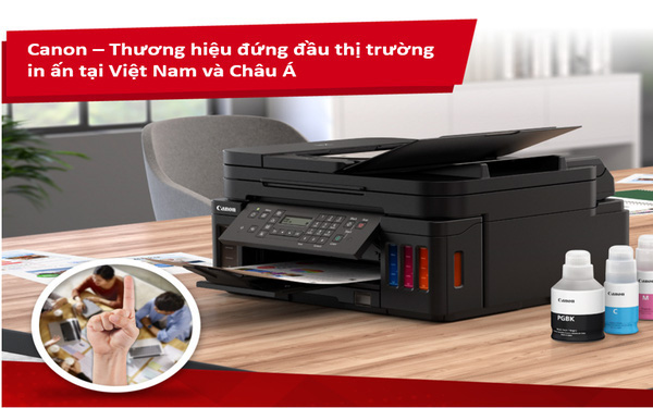 Canon chinh phục thị trường in ấn khắp Châu Á, trong đó có Việt Nam!