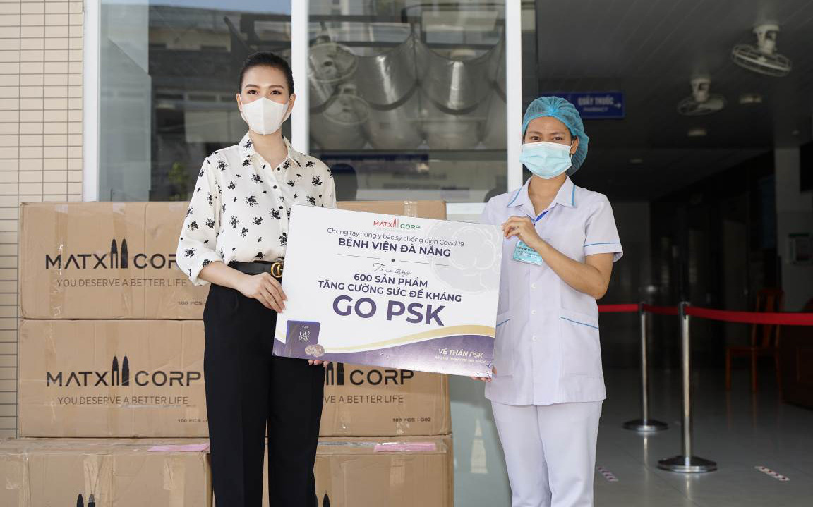 Tiếp sức y bác sĩ tuyến đầu chống dịch Covid-19, Matxi Corp trao tặng hơn 2000 sản phẩm tăng cường sức đề kháng Go PSK đến các bệnh viện