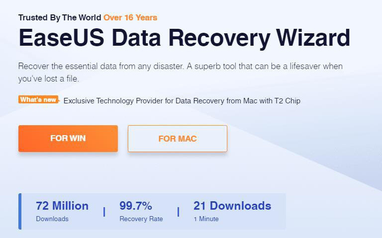 Phục hồi dữ liệu với phần mềm EaseUS Data Recovery Wizard (miễn phí)