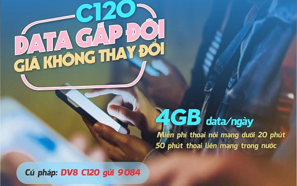Gói C120 - hành trình về đích cùng "online Head to 2021"