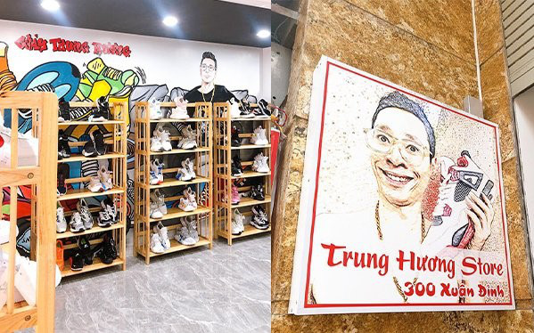 Thương hiệu giày dép Trung Hương Store nổi tiếng nhờ anh chủ có lối sáng tạo Marketing