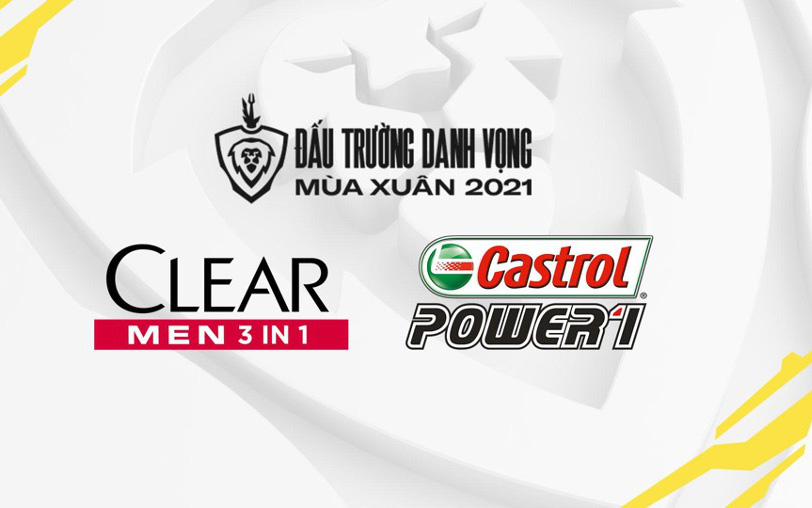 CLEAR Men 3 trong 1 cùng Castrol POWER1 tài trợ giải Đấu Trường Danh Vọng