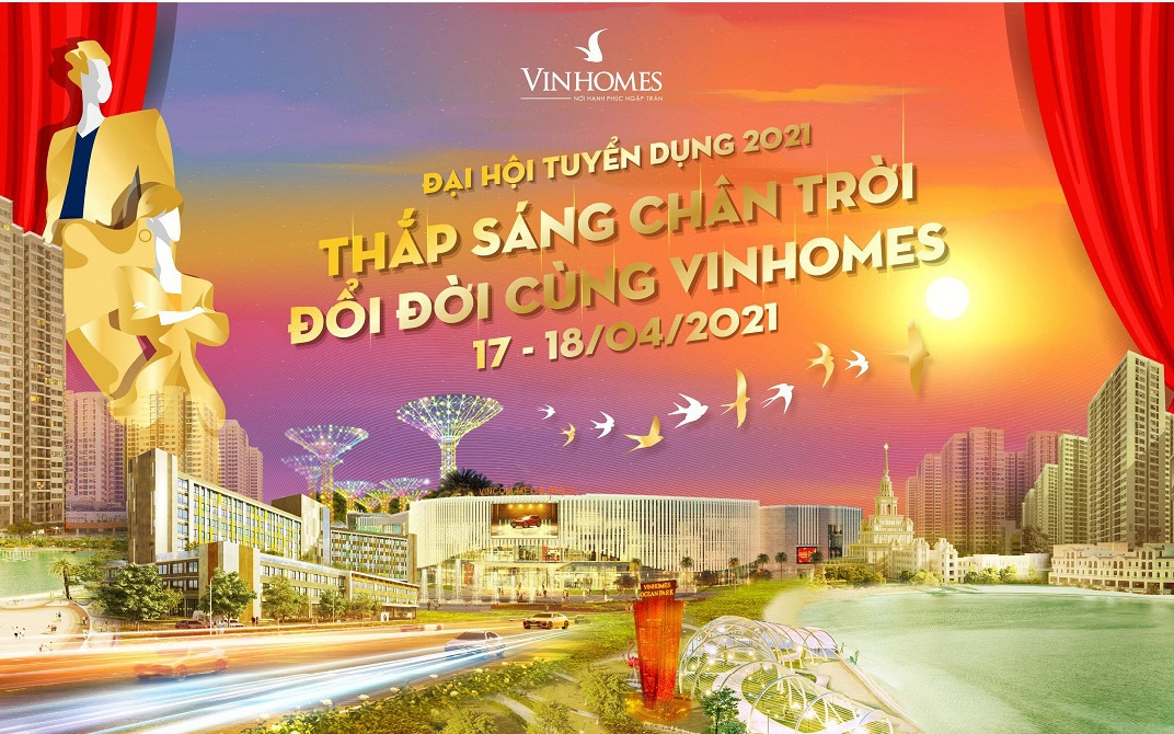 Vinhomes hâm nóng thị trường bất động sản bằng sự kiện tuyển dụng lớn chưa từng có