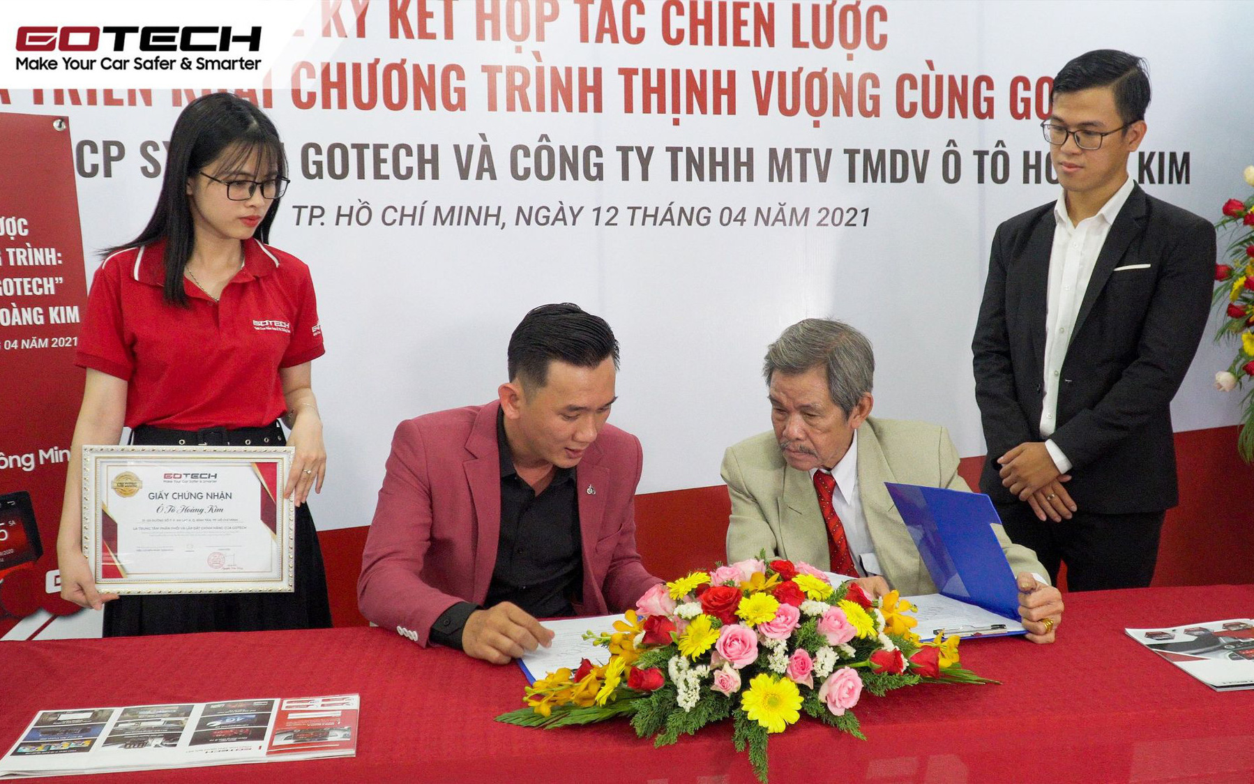 GOTECH hợp tác chiến lược với chuỗi phụ kiện xe hơi quy mô lớn tại Tp.HCM