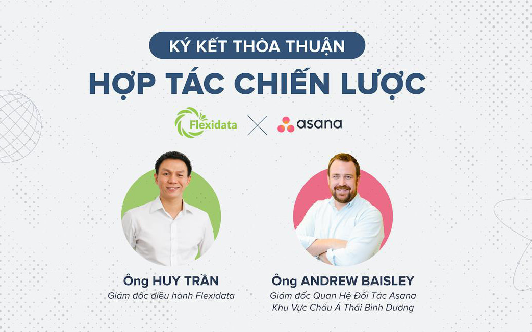 Flexidata và Asana hợp tác chiến lược tại thị trường Việt Nam