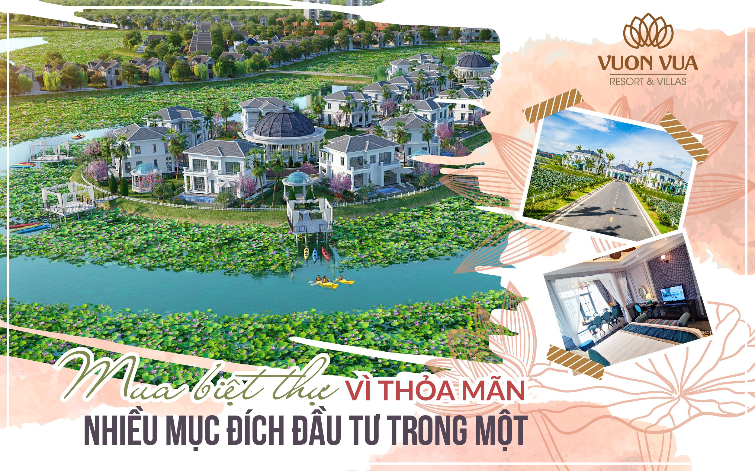 Nghìn lẻ lý do khiến nhà đầu tư quyết định sở hữu biệt thự nghỉ dưỡng ven đô