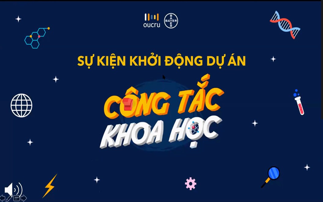 Bayer cùng OUCRU mang khoa học đến gần hơn với giới trẻ