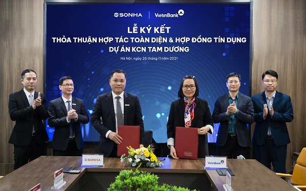 Tập đoàn Sơn Hà và VietinBank ký thỏa thuận hợp tác toàn diện