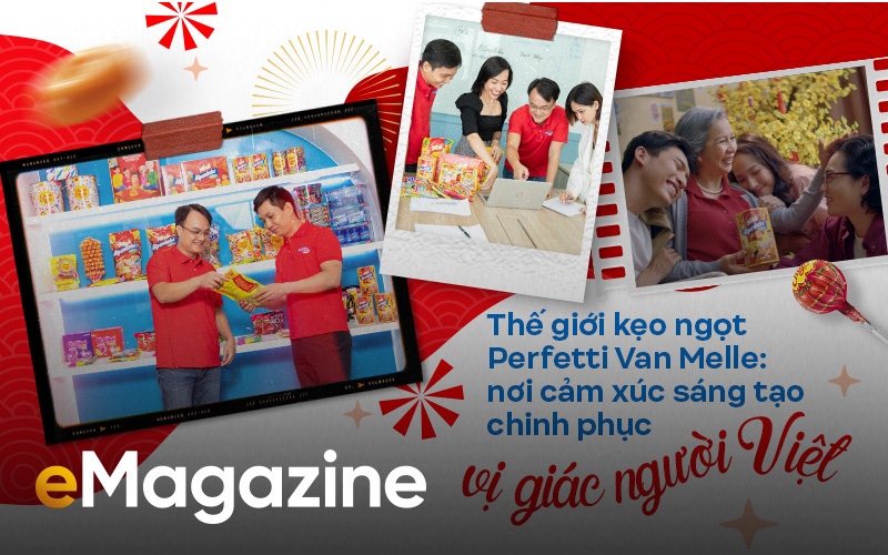 Thế giới kẹo ngọt Perfetti Van Melle: nơi cảm xúc sáng tạo chinh phục vị giác người Việt