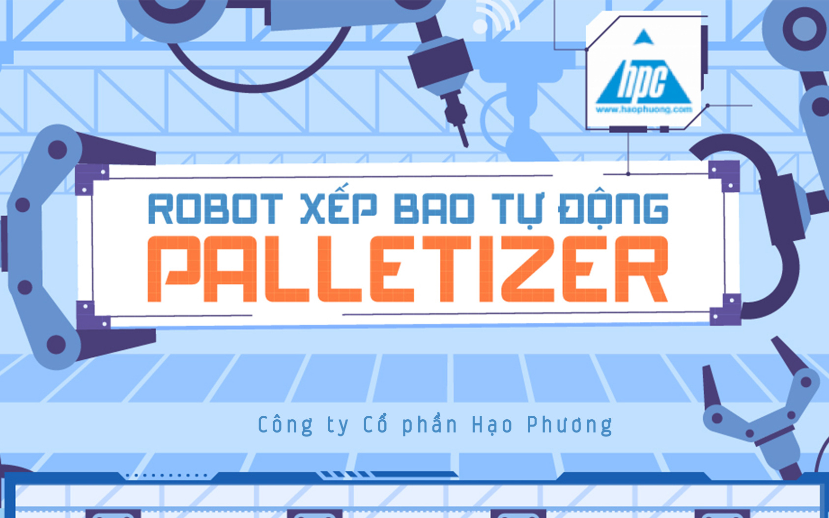 Robot Xếp Bao Palletizer và ứng dụng hiệu quả trong thực tiễn