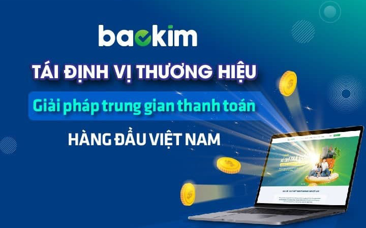 Baokim thay đổi Nhận diện thương hiệu, tái định vị là trung gian thanh toán hàng đầu