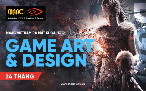 MAAC VietNam ra mắt chương trình đào tạo Game Art & Design bài bản và chuyên sâu tại Việt Nam