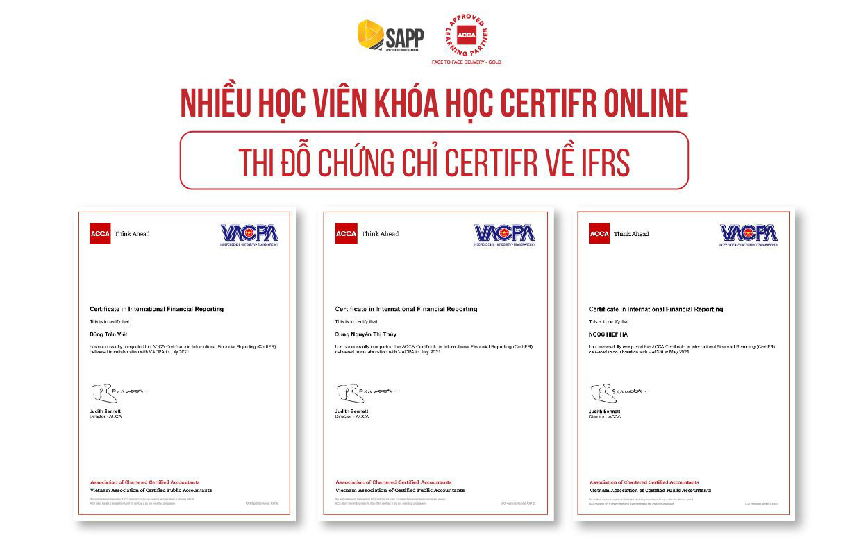 Nhiều học viên SAPP Academy thi đỗ chứng chỉ CertIFR trong thời gian ngắn