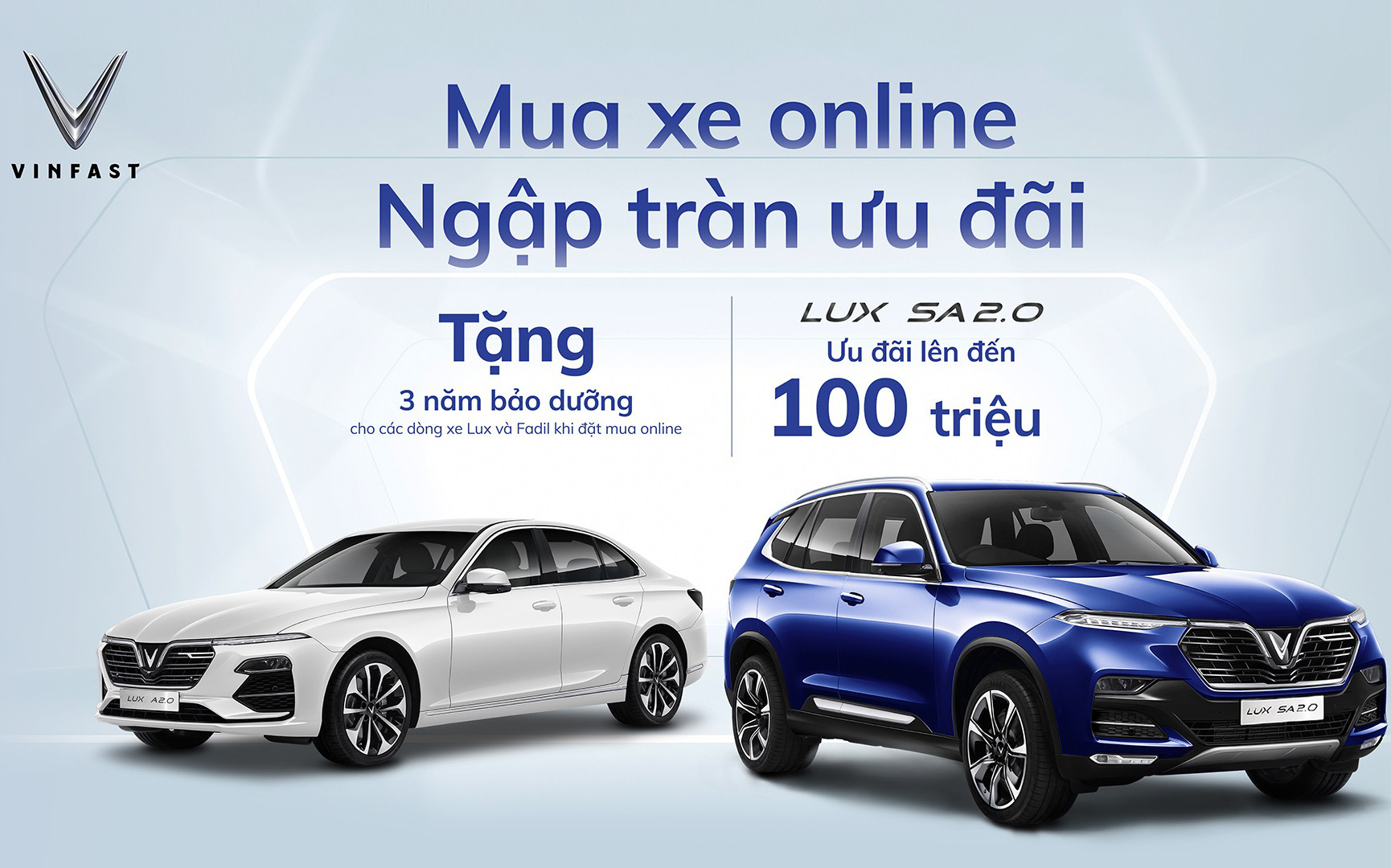 VinFast ưu đãi lớn cho khách hàng mua xe online trong tháng 8