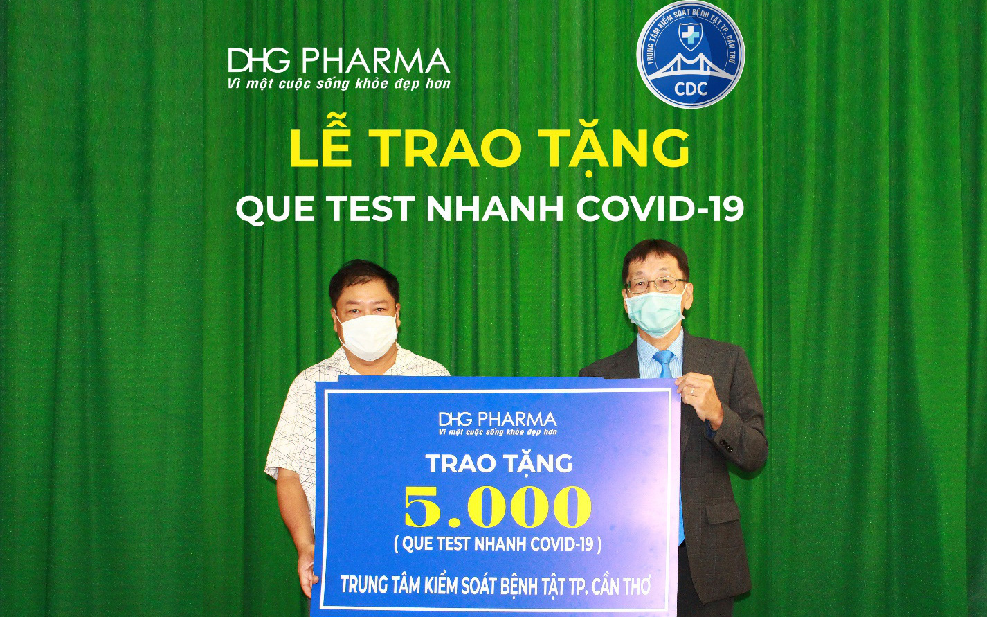 Dược Hậu Giang tiếp tục hành trình chung tay cùng cả nước phòng dịch Covid-19