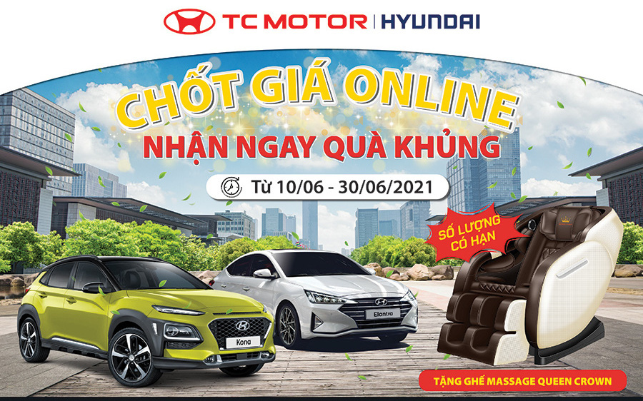 Hyundai Đông Sài Gòn KMBH Tháng 06: Chốt giá online – Nhận ngay quà khủng