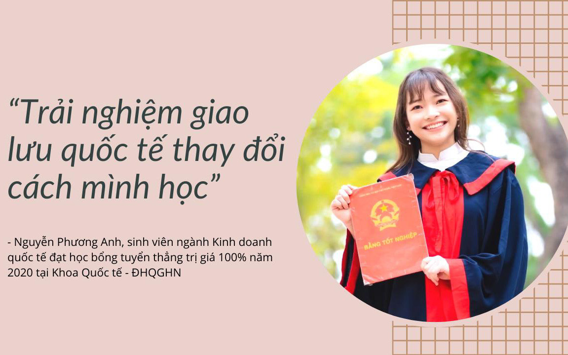 Sinh viên Nguyễn Phương Anh: “Trải nghiệm giao lưu quốc tế thay đổi cách mình học”