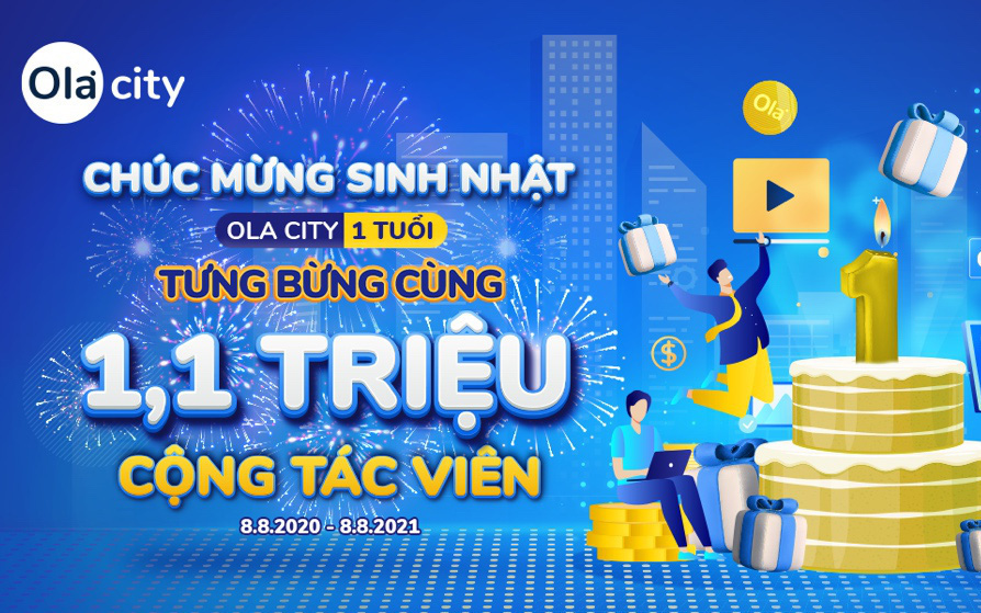 Sinh nhật Ola City tròn 1 tuổi: hơn 1,1 triệu Cộng tác viên và bước chuyển mình thành siêu ứng dụng