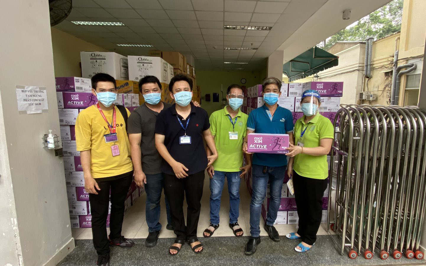 Cocoxim tiếp năng lượng tuyến đầu chống dịch