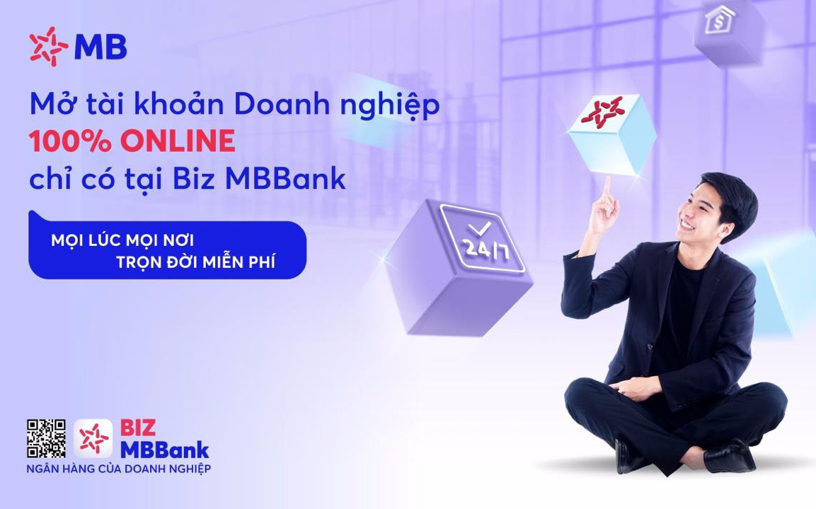 Giải pháp ngân hàng số toàn diện hàng đầu dành cho doanh nghiệp: BIZ MBBank