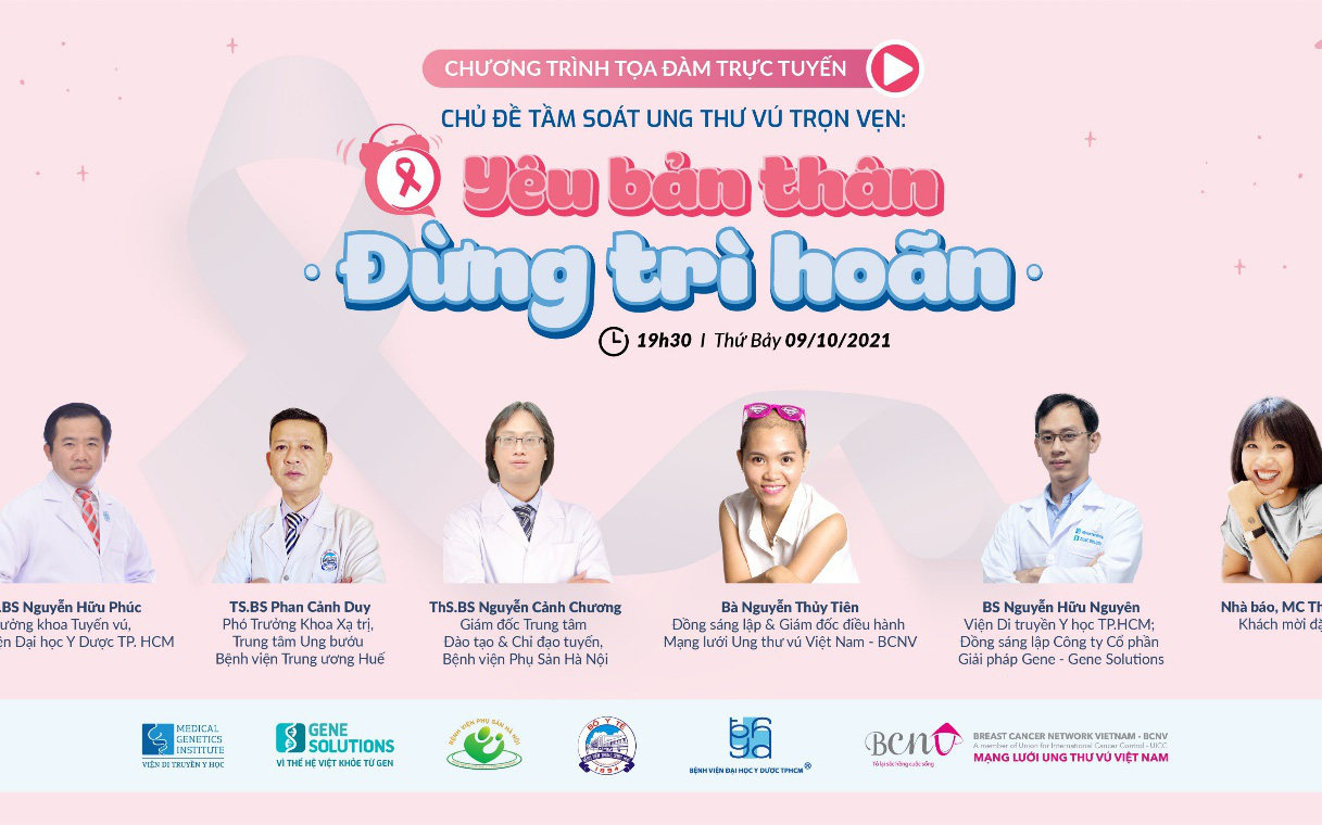 Phát hiện ung thư vú ở giai đoạn sớm, giúp tăng tỷ lệ sống trên 5 năm lên đến 99%