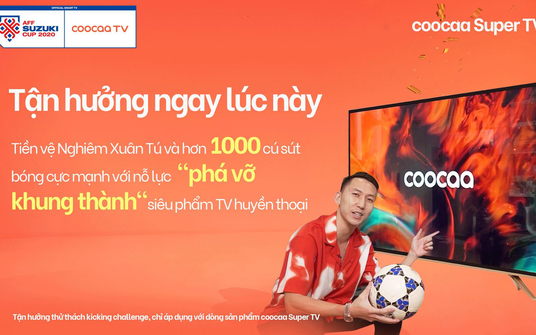Cùng coocaa TV tiếp thêm lửa cho tuyển Việt Nam trước thềm AFF Cup