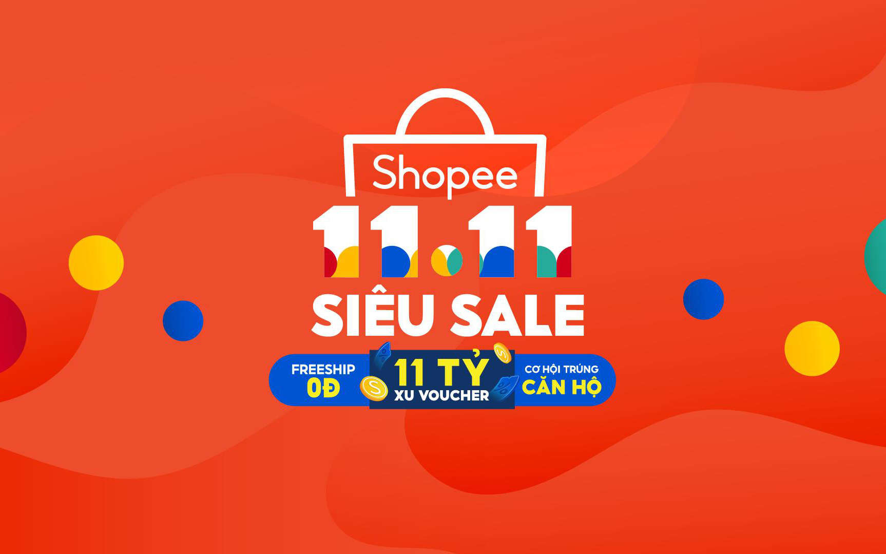 Shopee khởi động 11.11 Siêu Sale, lễ hội mua sắm lớn nhất trong năm