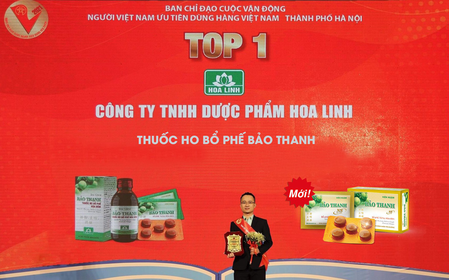 Thuốc ho Bổ phế Bảo Thanh khẳng định vị thế tại thị trường Việt Nam