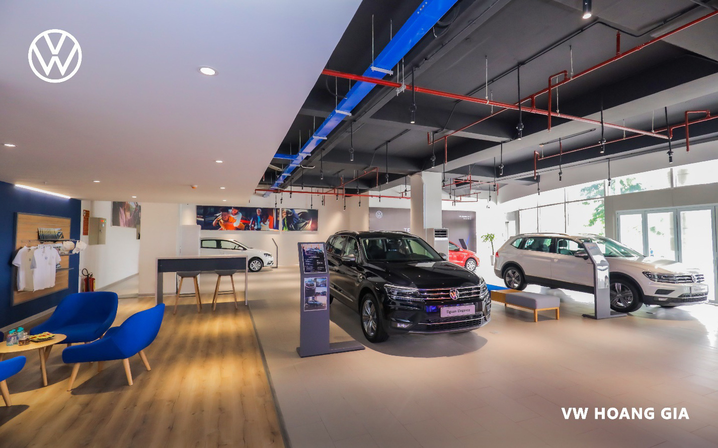 Showroom chuẩn toàn cầu mới đầu tiên của Volkswagen tại Việt Nam