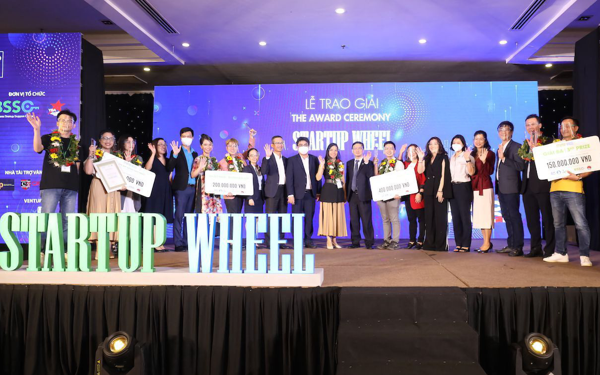 Chothuoctay.com được vinh danh trong top 10 cuộc thi khởi nghiệp Startup Wheel 2021